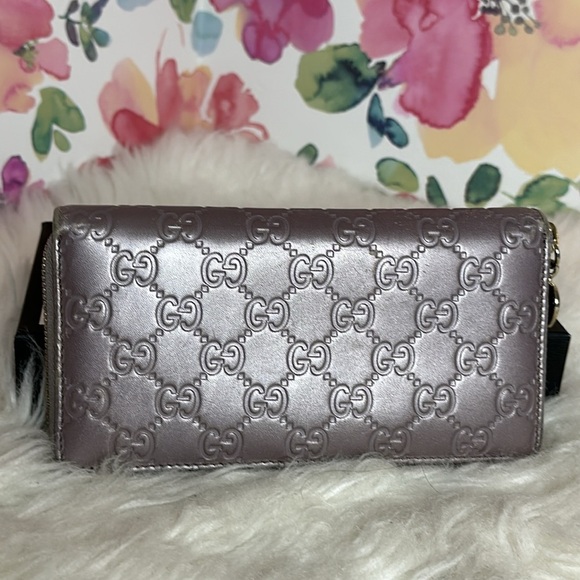 💯Authentic Gucci Zipped Around Long Wallet🍀 - Picture 15 of 16